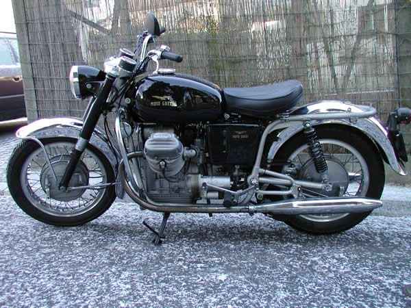 Remo Crivelli's 1973 Moto Guzzi 850 GT of Zurich 